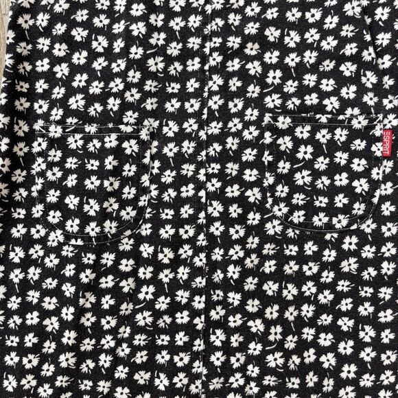 Vintage Esprit Kids Overall Dress Size S 90s Y2K Clueless Academia Preppy School - Picture 5 of 11